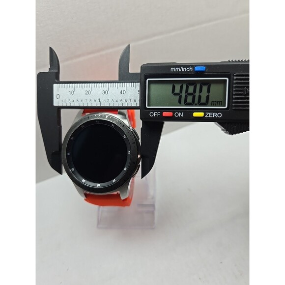 Samsung Galaxy Watch 48mm SM R800 Bluetooth GPS Silver Black *READ - Picture 5 of 12